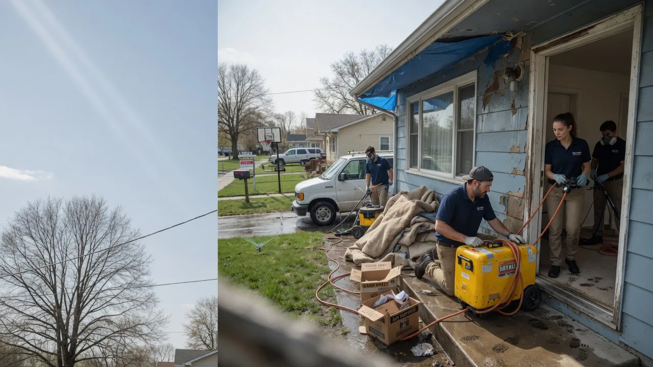 Basement Flood Cleanup in Rockford, IA near me